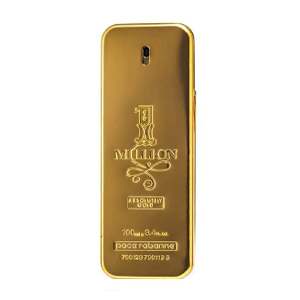 Paco Rabanne 1 Million Absolutely Gold Pure Men Perfume 3.4oz 100ml EAU DE PARFUM SPRAY