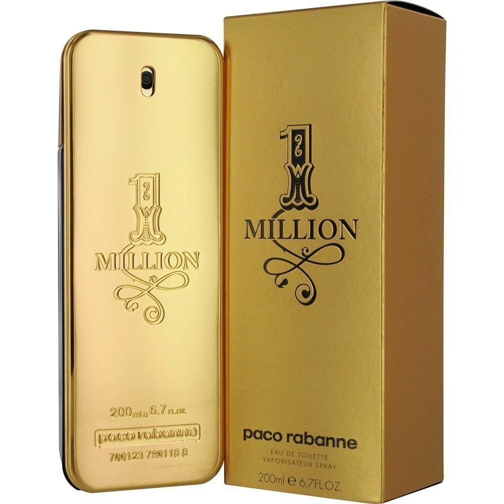 Paco Rabanne 1 Million Men Perfume 3.4oz 100ml 6.7oz 200ml EAU DE TOILETTE SPRAY