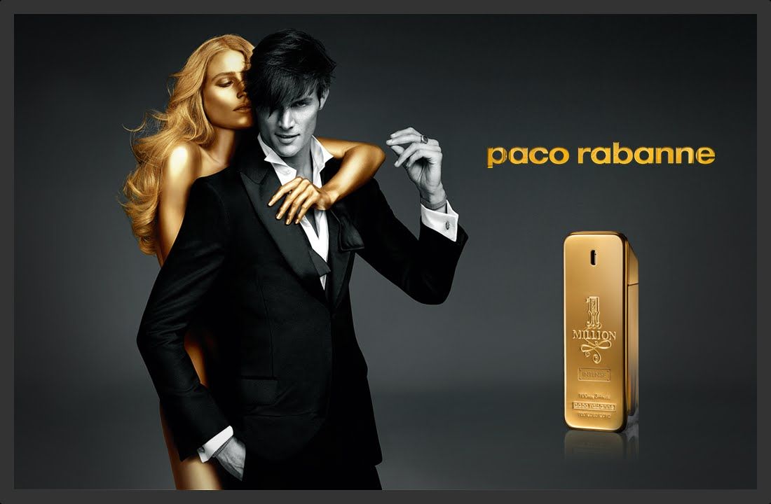 Paco Rabanne 1 Million Intense Men Perfume 3.4oz 100ml EAU DE TOILETTE SPRAY