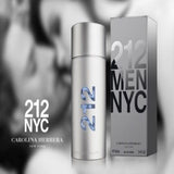 Carolina Herrera 212 Men NYC Men Perfume 6.0oz 200ml 3.4oz 100ml EAU DE TOILETTE SPRAY