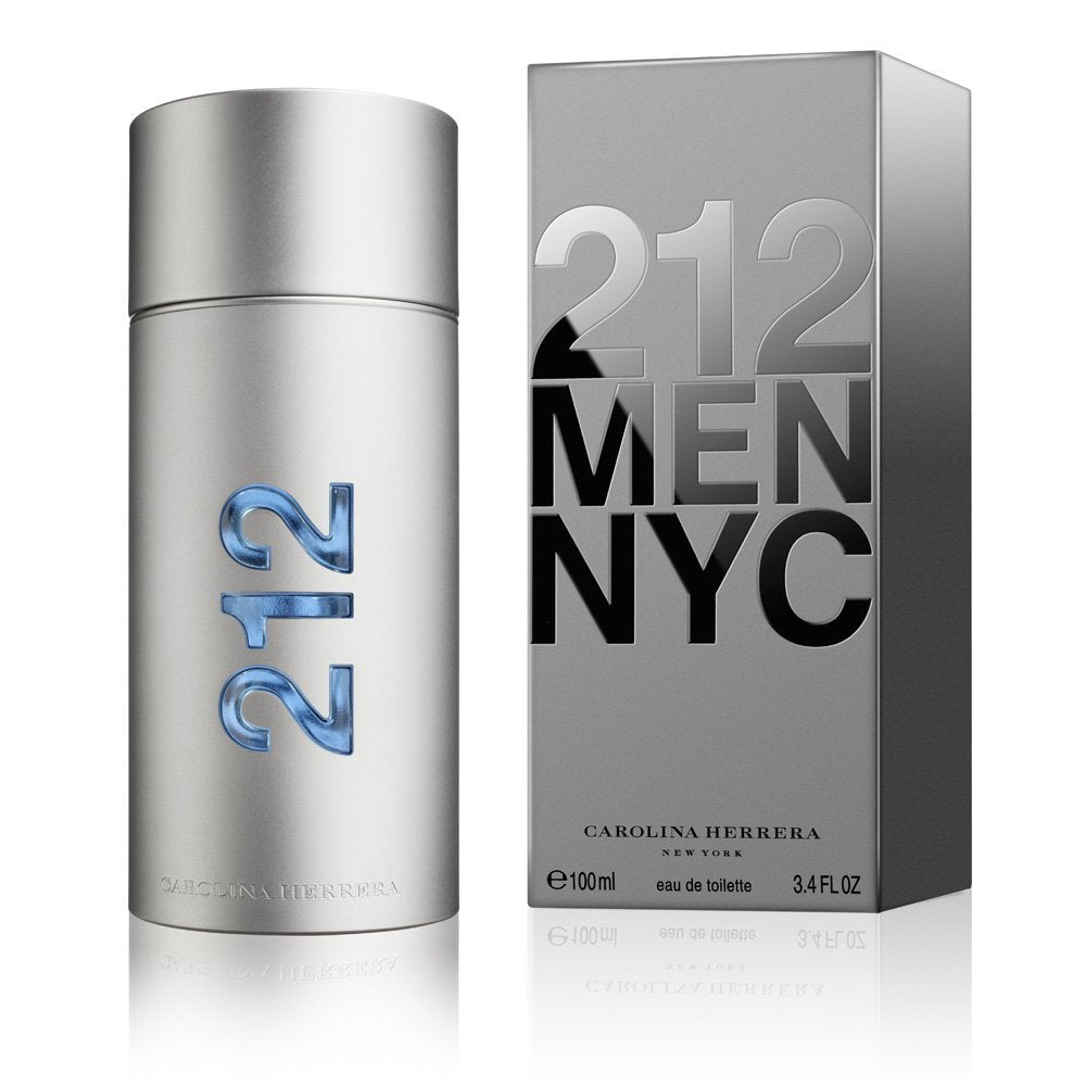 Carolina Herrera 212 Men NYC Men Perfume 6.0oz 200ml 3.4oz 100ml EAU DE TOILETTE SPRAY
