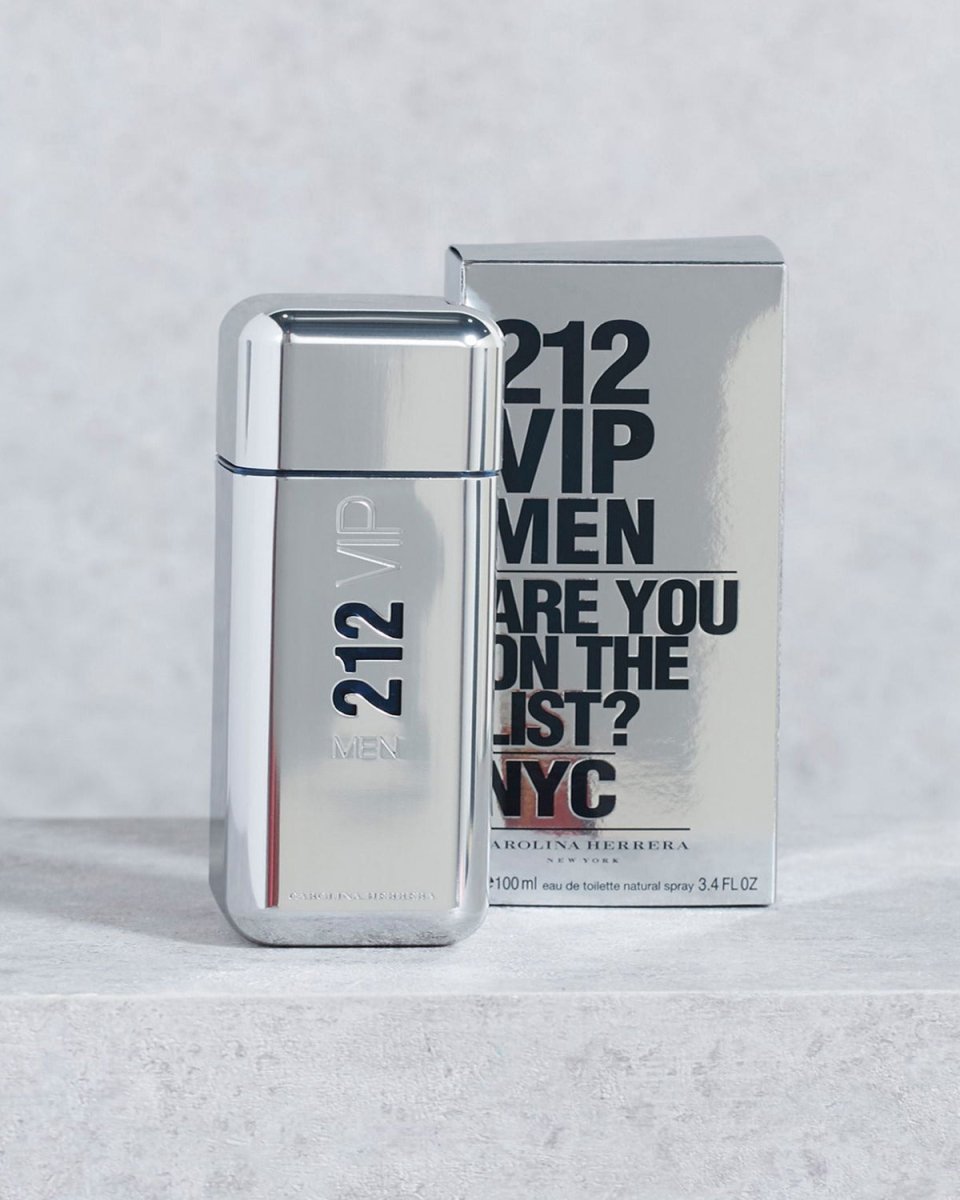 Carolina Herrera 212 VIP Men Perfume 3.4oz 100ml EAU DE PARFUM SPRAY