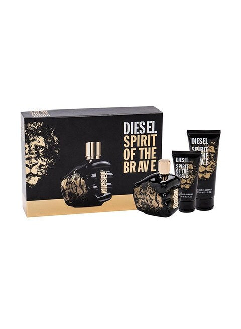 Diesel Spirit Of The Brave EDT Men Perfume Gift Set 125ml