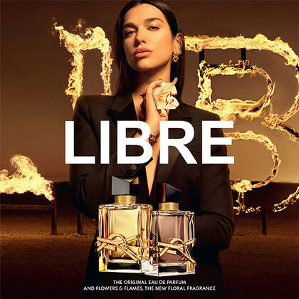 Libre Flowers and Flames Eau De Parfum by Yves Saint Laurent 100ml