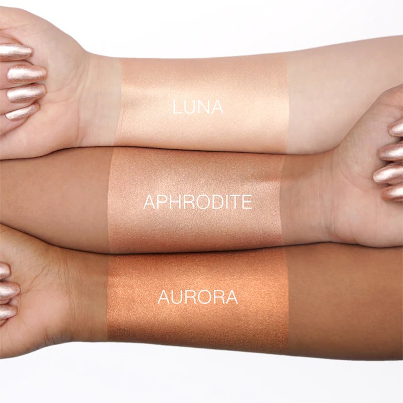Huda Beauty Make Up For Ever All Over Body Highlighter N.Y.M.P.H Flawless Summer Skin, Smooth and Hydrated