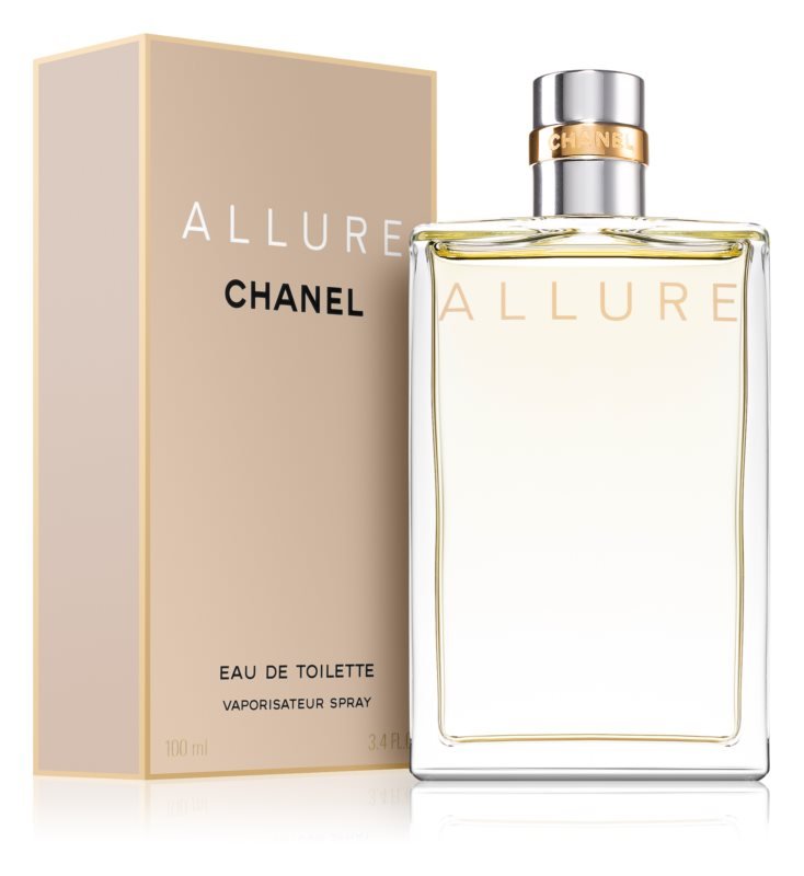 Chanel Allure Women Perfume 3.4oz 100ml EAU DE TOILETTE SPRAY