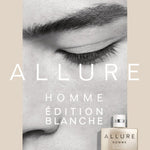 Chanel Allure Homme Edition Blanche Men Perfume 3.4oz 100ml EAU DE PARFUM SPRAY