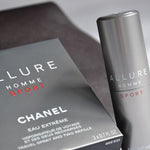Chanel Allure Homme Sport Extreme EDT Twist & Spray Perfume 3 X 20ml EAU DE TOILETTE SPRAY