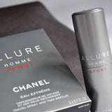 Chanel Allure Homme Sport Extreme EDT Twist & Spray Perfume 3 X 20ml EAU DE TOILETTE SPRAY