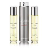 Chanel Allure Homme Sport Extreme EDT Twist & Spray Perfume 3 X 20ml EAU DE TOILETTE SPRAY