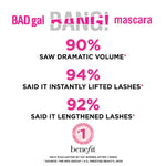Benefit BADgal Bang Mascara Volumizing, Water-Resistant, Smudgeproof
