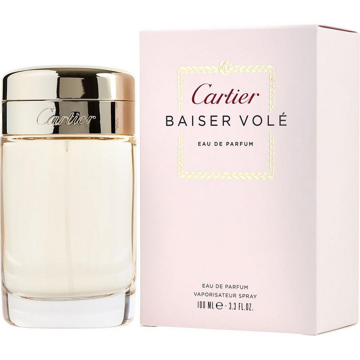 Cartier Baiser Vole Women Perfume 3.3oz 100ml EAU DE PARFUM SPRAY