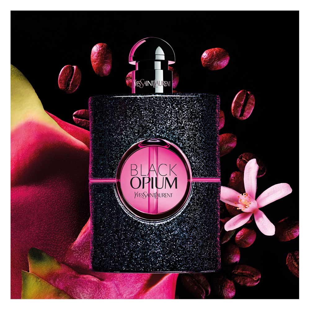 Yves Saint Laurent Black Opium Neon Women Perfume 2.5oz 75ml EAU DE PARFUM SPRAY