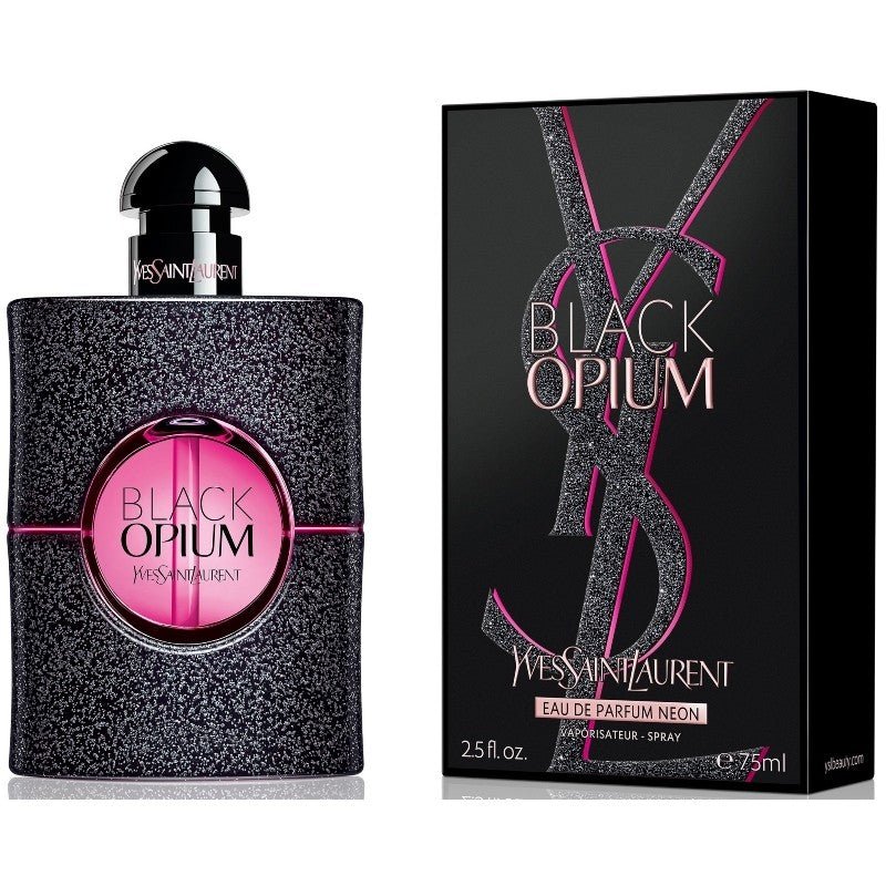 Yves Saint Laurent Black Opium Neon Women Perfume 2.5oz 75ml EAU DE PARFUM SPRAY