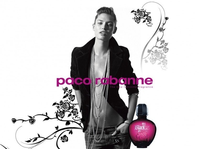Paco Rabanne Black XS Women Perfume 3.4oz 100ml EAU DE TOILETTE SPRAY