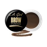 L.A. Girl Brow Pomade Eyebrow Makeup GBP363 Soft Brown 0.11oz 3g, Water-Resistant, Creamy Formula #color_GBP363 Soft Brown