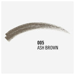 Rimmel Brow This Way Professional Pencil 1.4g, Pigmented, Built In Brush #color_005 Ash Brown