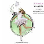 Chanel Chance Eau Fraiche Women Perfume 3.4oz 100ml EAU DE TOILETTE SPRAY