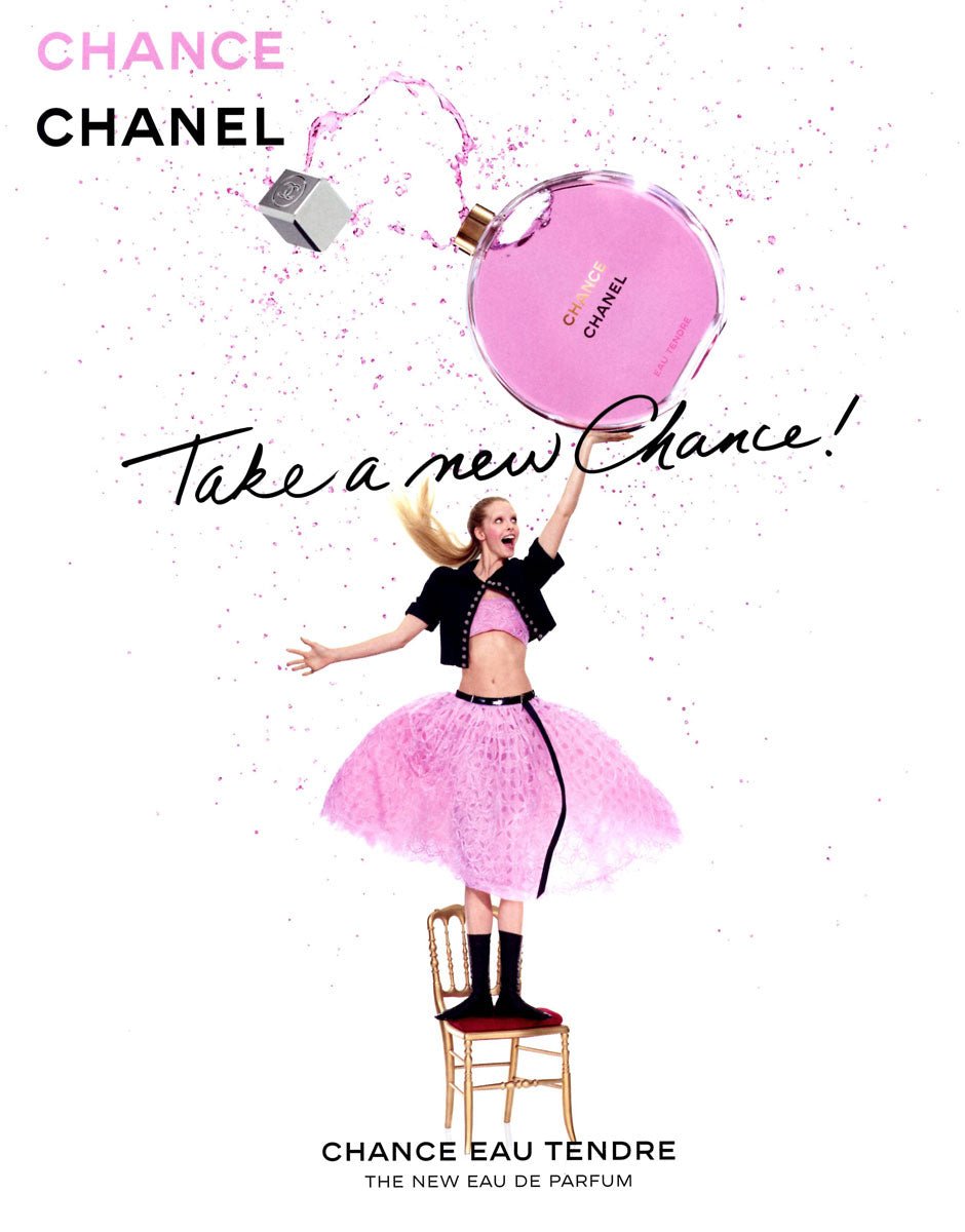Chanel Chance Eau Tendre Women Perfume 3.4oz 100ml EAU DE TOILETTE SPRAY