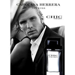 Carolina Herrera Chic Men Perfume 3.4oz 100ml EAU DE TOILETTE SPRAY