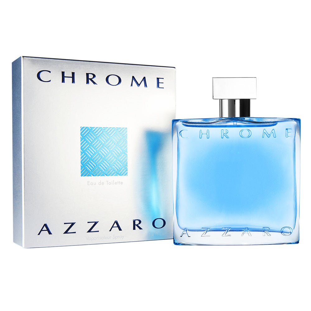 Azzaro Chrome Men Perfume 3.4oz 100ml EAU DE TOILETTE SPRAY