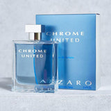 Azzaro Chrome United Men Perfume 3.4oz 100ml EAU DE TOILETTE SPRAY