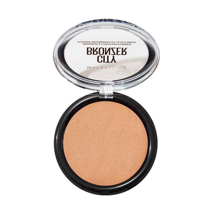 Maybelline City Bronzer and Contour Powder 8g, Cocoa Butter, Soft, Natural Finish #color_200 Medium Cool