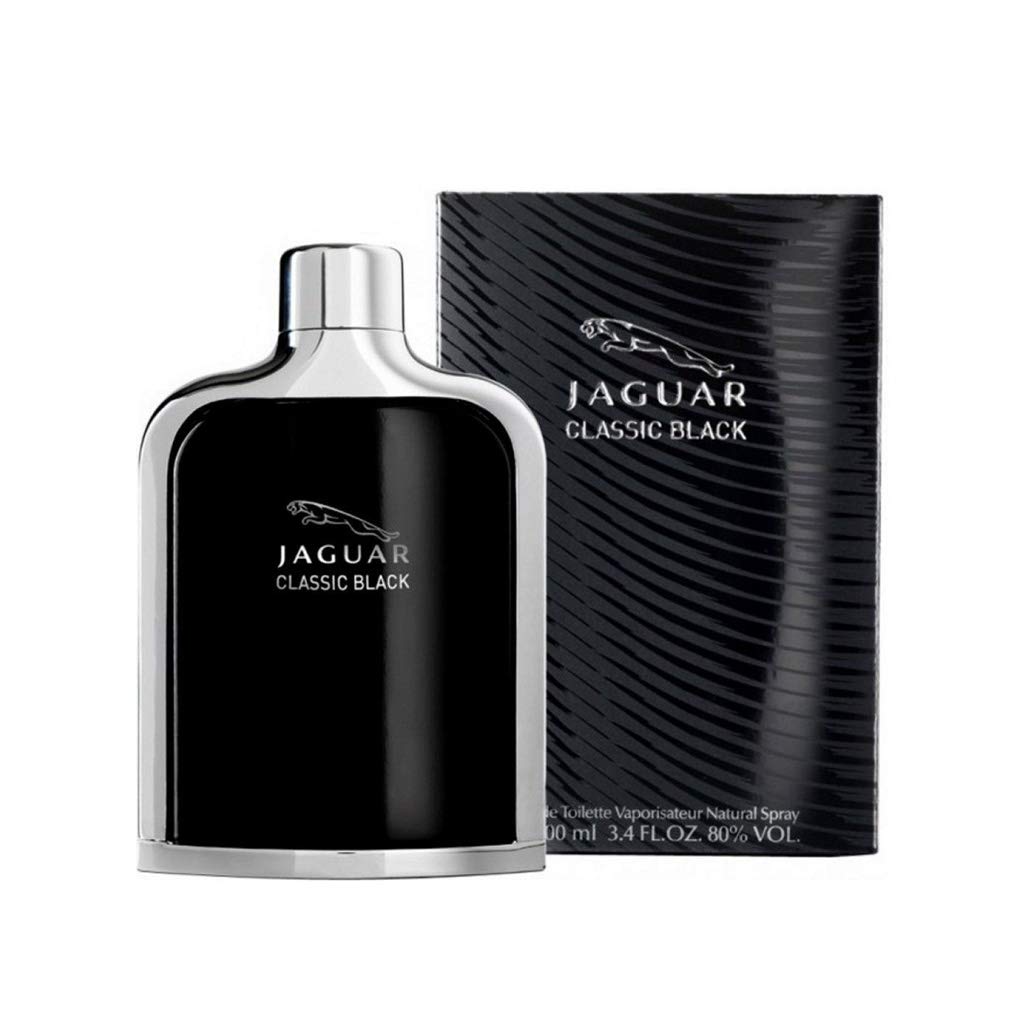 Jaguar Classic Black Men Perfume 3.4oz 100ml EAU DE TOILETTE SPRAY
