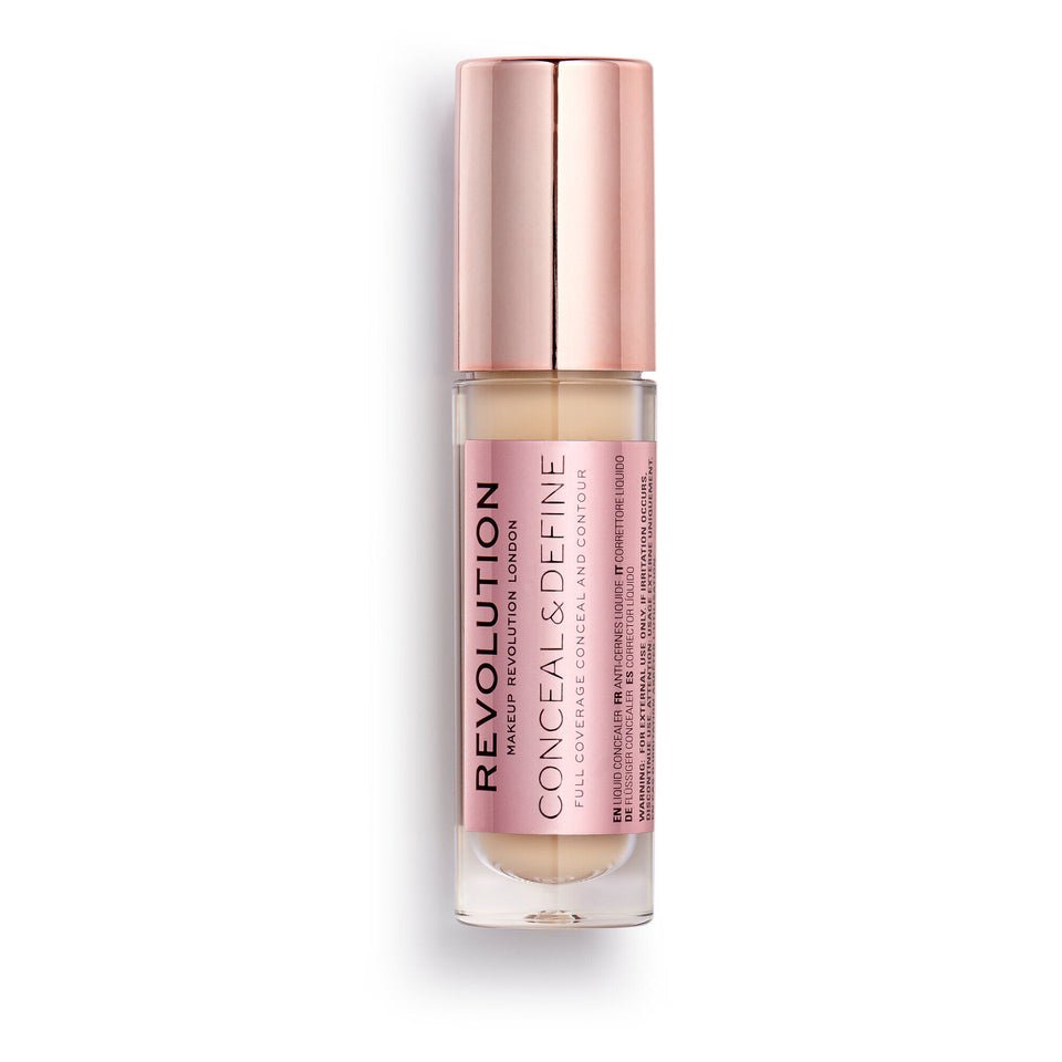 Revolution Conceal & Define 3.4ml, Full Coverage, Matte Finish Concealer #color_C2