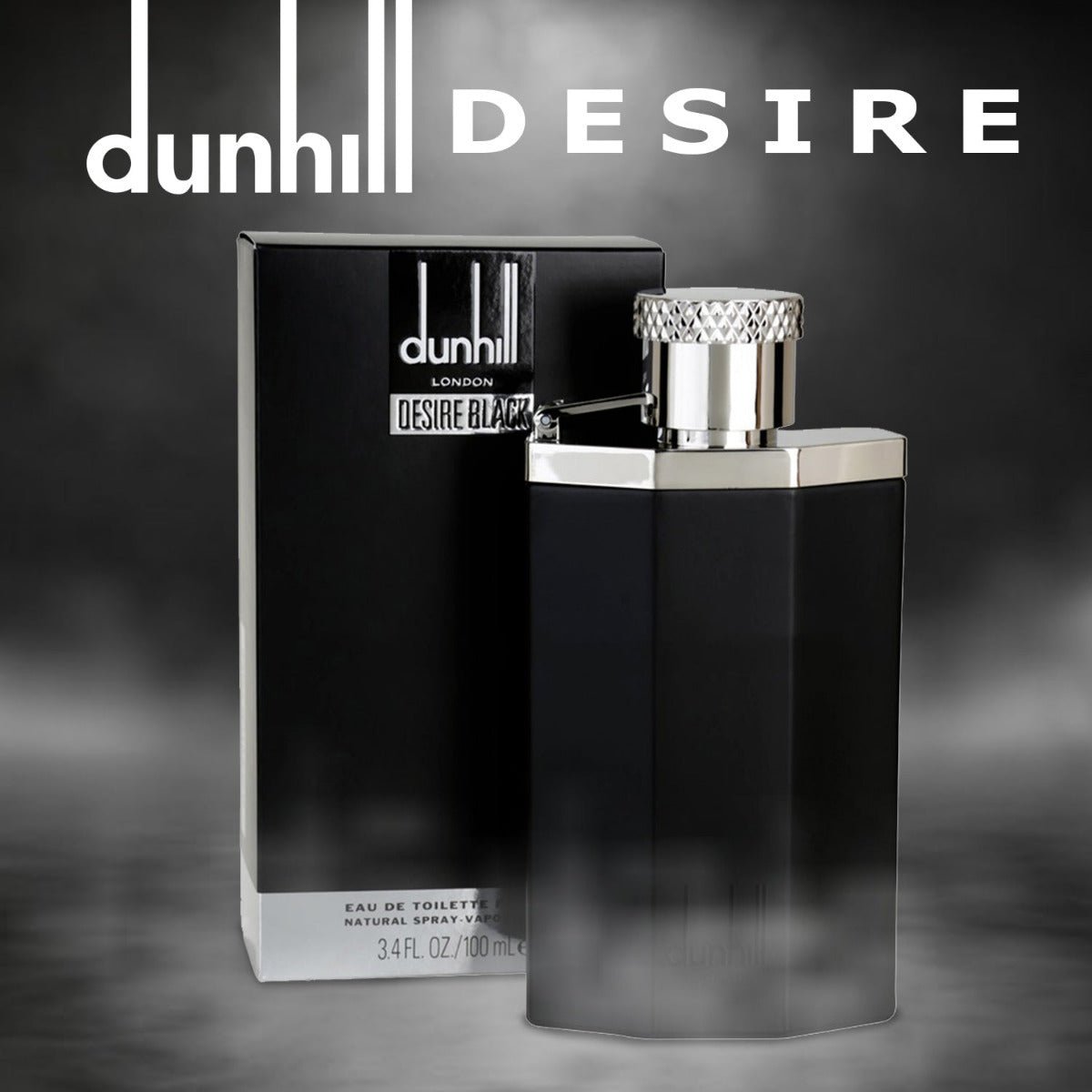 Dunhill Desire Black Men Perfume 3.4oz 100ml EAU DE TOILETTE SPRAY