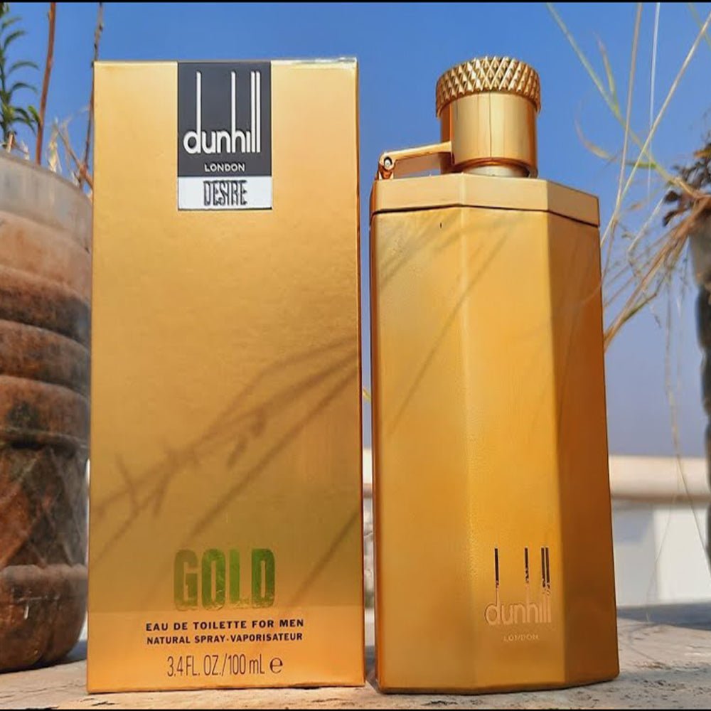 Dunhill Desire Gold Men Perfume 3.4oz 100ml EAU DE TOILETTE SPRAY
