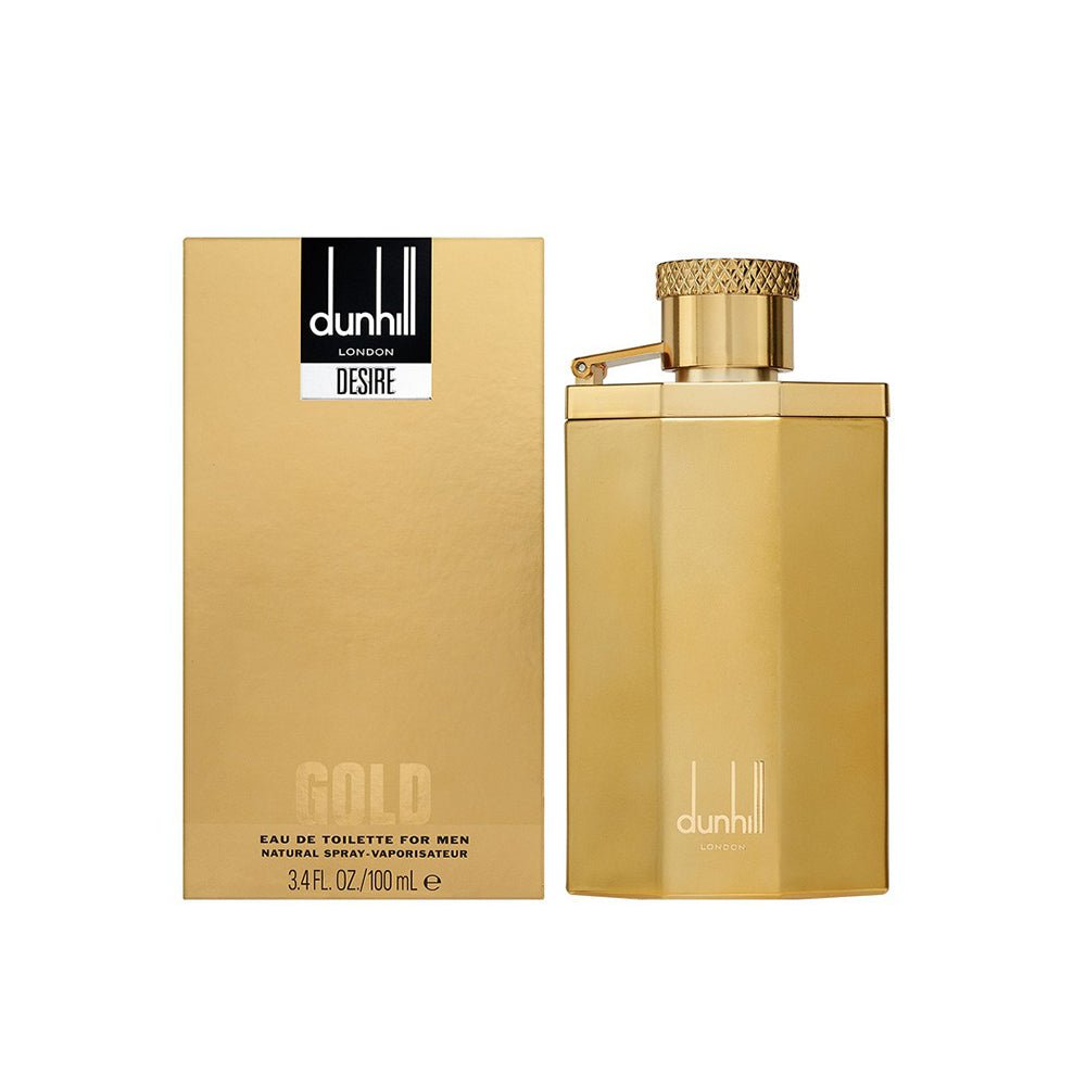 Dunhill Desire Gold Men Perfume 3.4oz 100ml EAU DE TOILETTE SPRAY