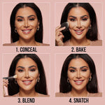 Huda Beauty Easy Bake Loose Powder 20g, Weightless, Silky Texture, Absorbs Shine/Oil