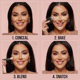 Huda Beauty Easy Bake Loose Powder 20g, Weightless, Silky Texture, Absorbs Shine/Oil