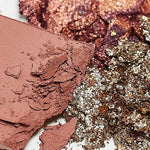 Huda Beauty Empowered Eye Shadow Palette 0.3oz 4.3g, Rich Golds, Coppers, Browns, Neutrals