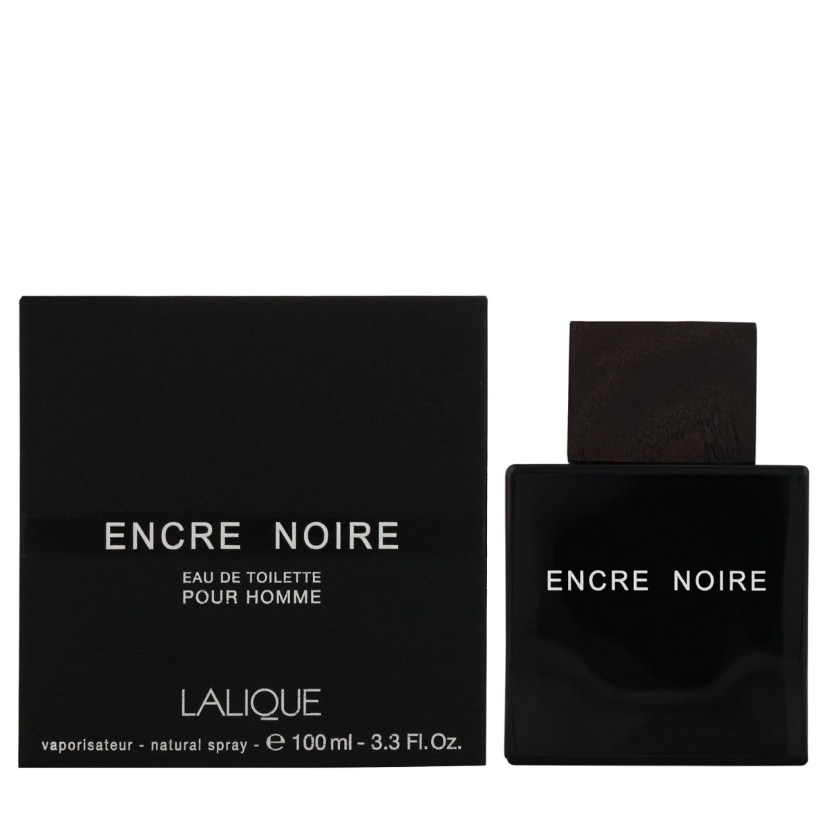 Lalique Encre Noire Men Perfume 3.4oz 100ml EAU DE TOILETTE SPRAY