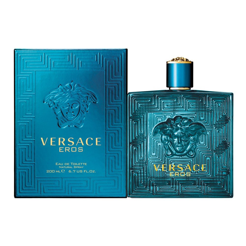 Versace Eros Men Perfume 3.4oz 100ml 6.7oz 200ml EAU DE TOILETTE SPRAY
