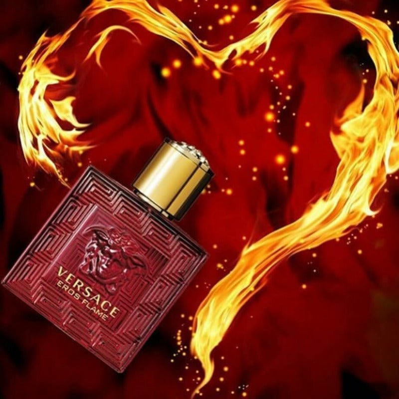 Versace Eros Flame Men Perfume 3.4oz 100ml 6.7oz 200ml EAU DE PARFUM SPRAY