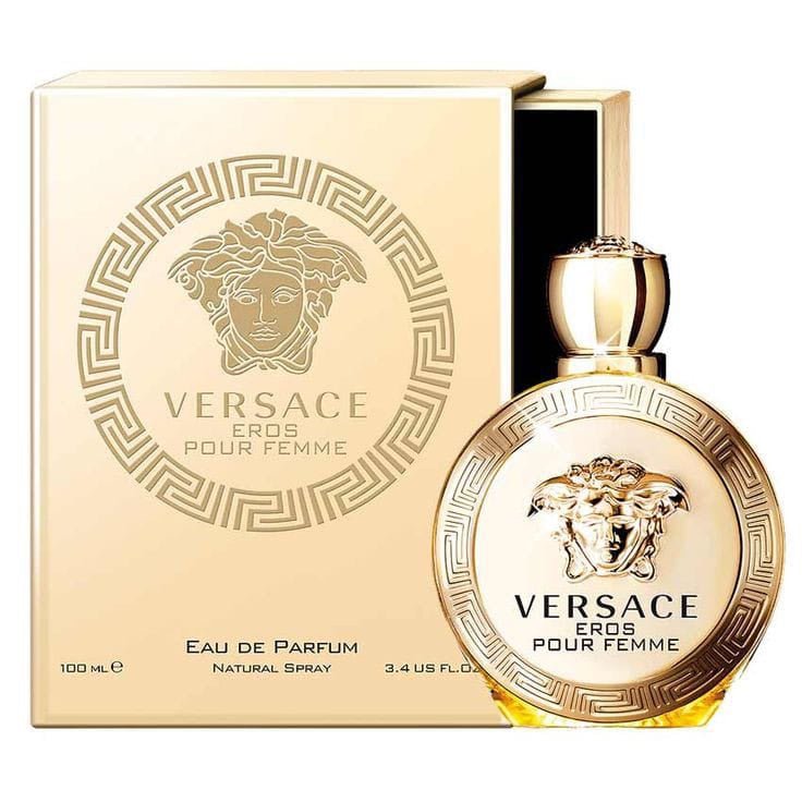 Versace Eros Pour Femme Women Perfume 3.4oz 100ml EAU DE PARFUM SPRAY