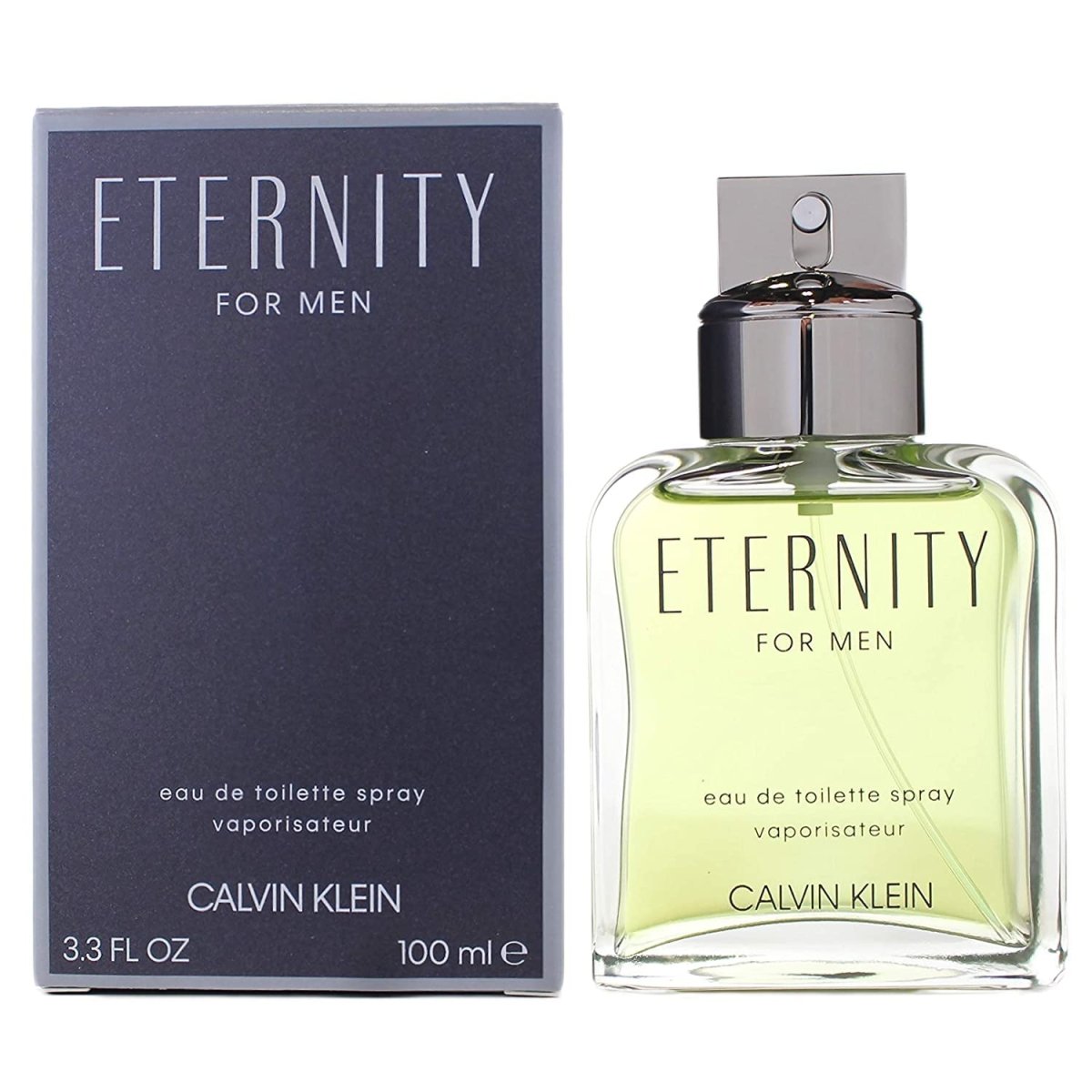 Calvin Klein Eternity Men Perfume 3.4oz 100ml EAU DE TOILETTE SPRAY