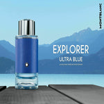 Mont Blanc Explorer Ultra Blue Men Perfume 3.3oz 100ml EAU DE PARFUM SPRAY