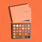 Kara Beauty Eyeshadow Palette 26.4g , 30 Colors Matte and Shimmer #color_Gentle Teaser PRO - 11