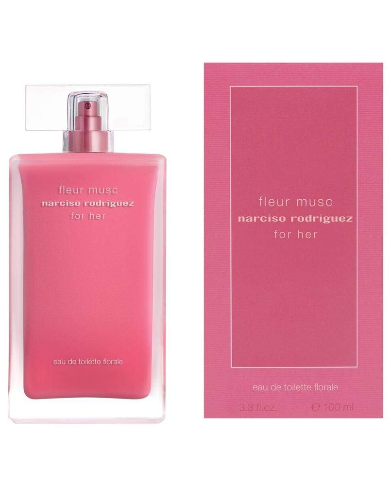 Narciso Rodriguez Fleur Musc Florale Women Perfume 3.3oz 100ml EAU DE TOILETTE SPRAY