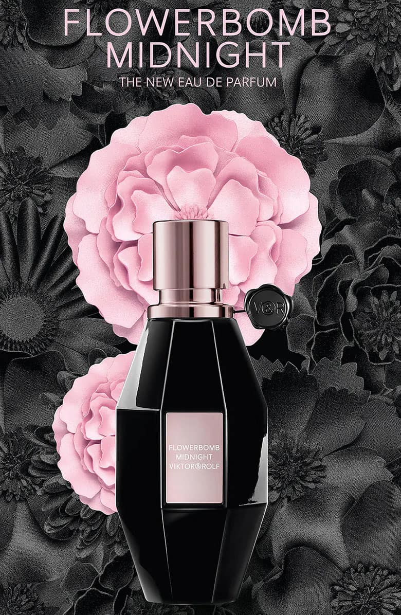Viktor & Rolf Flowerbomb Midnight Women Perfume 3.4oz 100ml 1.7oz 50ml EAU DE PARFUM SPRAY