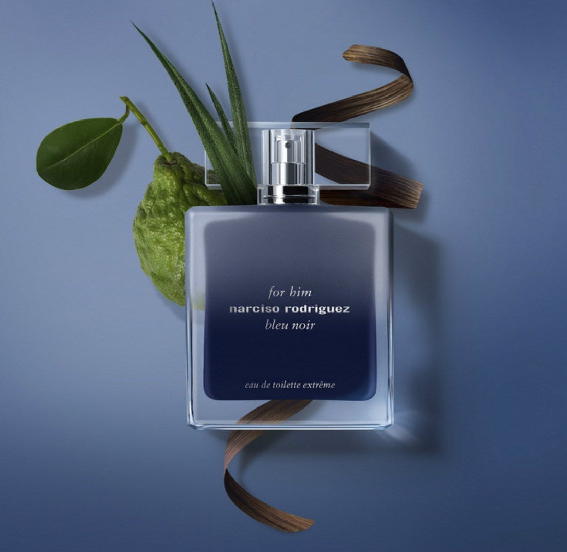 Narciso Rodriguez For Him Bleu Noir Extreme Men Perfume 3.4oz 100ml EAU DE TOILETTE SPRAY