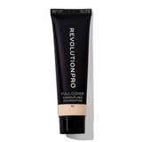 Revolution Full Cover Foundation, Smooth, Complete Coverage, Oily or Dry Skin #color_F2