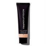 Revolution Full Cover Foundation, Smooth, Complete Coverage, Oily or Dry Skin #color_F7