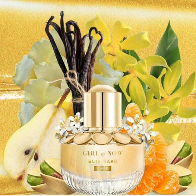 Elie Saab Girl Of Now Shine Women Perfume 3.0oz 90ml EAU DE PARFUM SPRAY