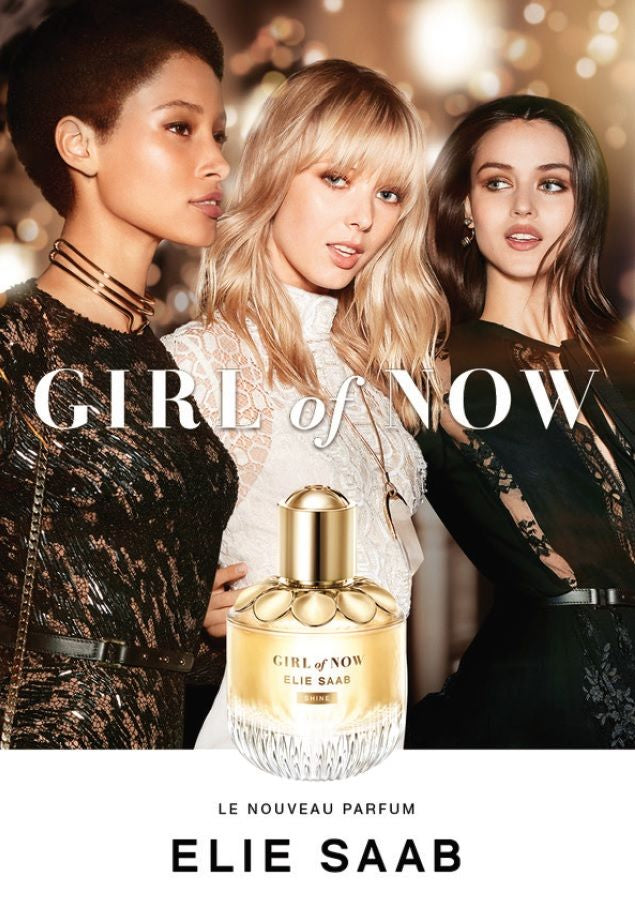 Elie Saab Girl Of Now Shine Women Perfume 3.0oz 90ml EAU DE PARFUM SPRAY
