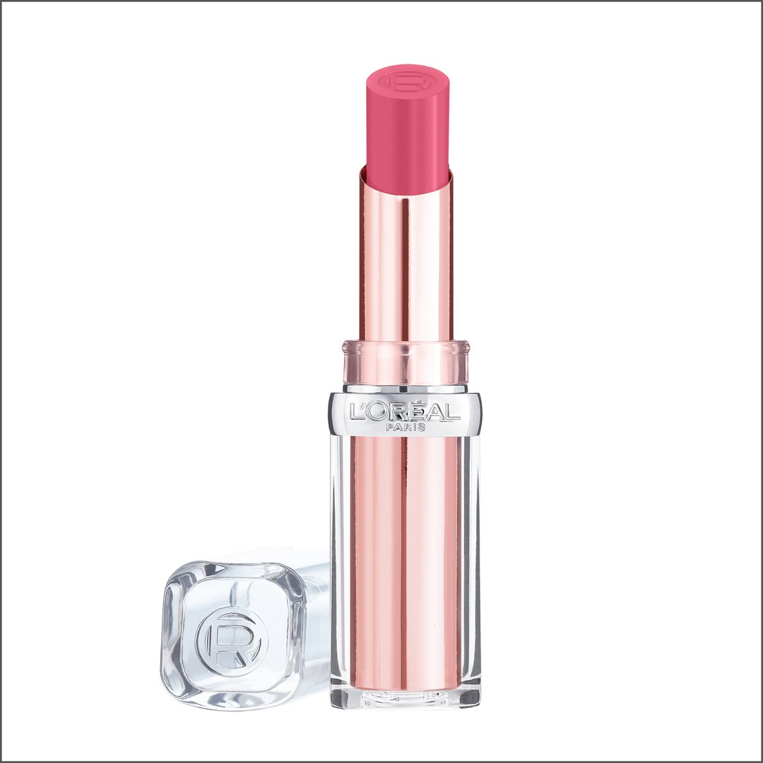 L'Oreal Paris Glow Paradise Lipstick 3g Intense Color, Satin Finish, Hydrating #color_111 pink Wonderland
